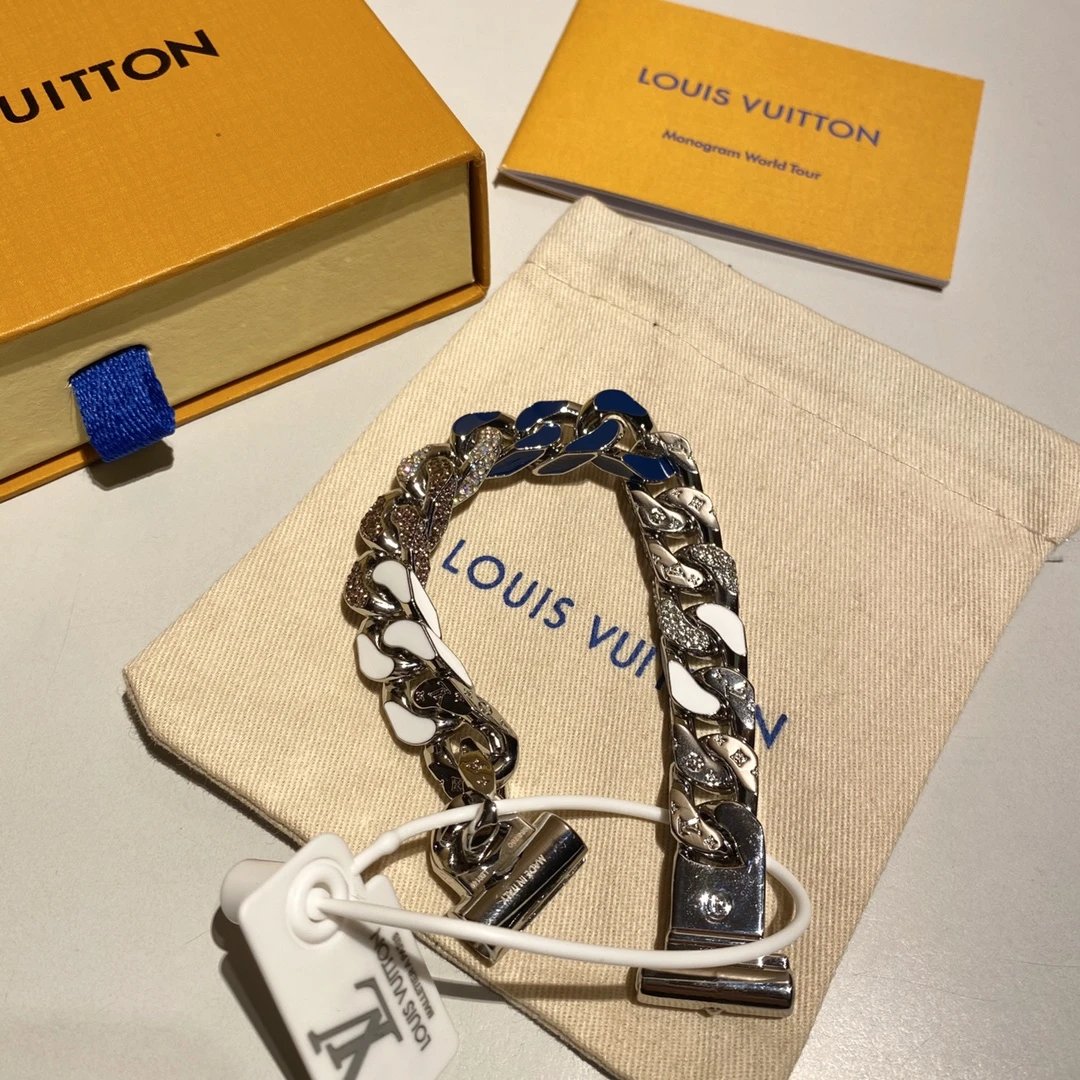 Louis Vuitton Jewelry Monogram chain bracelet — JTL-028