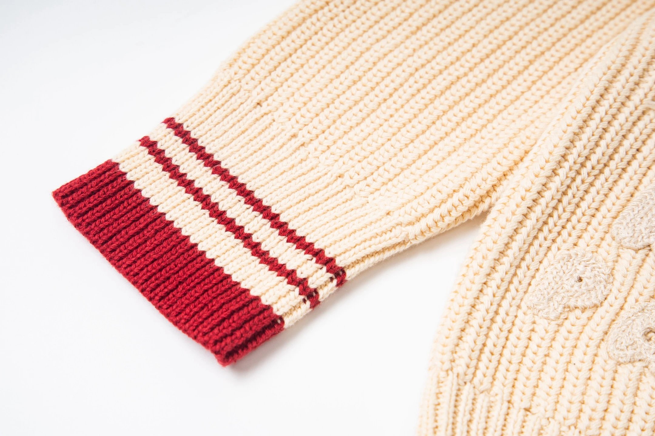 AMI Paris Knitwear V-Neck de Cœur Knit Sweater image 8