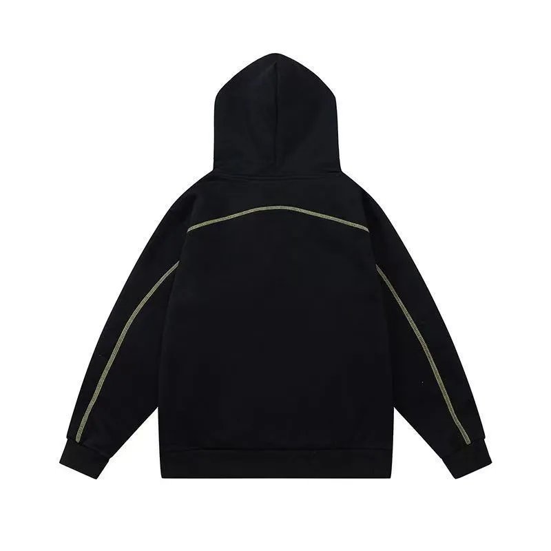 Travstar Logo Embroidered Black Sweatpants - 13