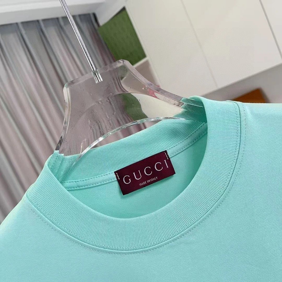 Gucci T-Shirts Graphic-print crew-neck T-shirt image 5