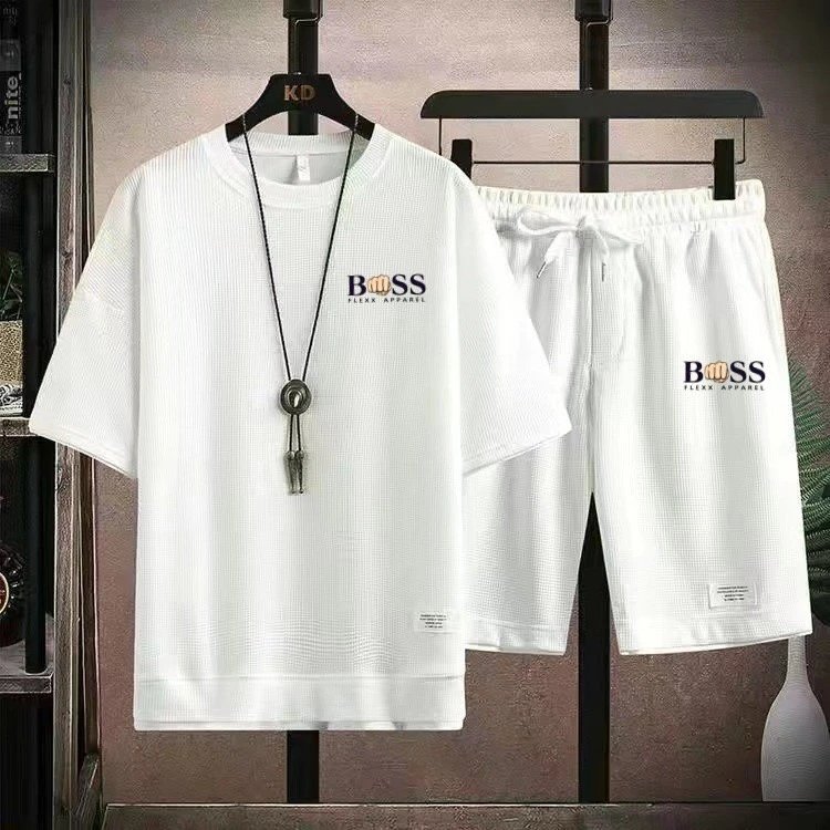 Tommy Hilfiger Matching Sets Short-Sleeve T-Shirt and Drawstring Shorts Set — BB-029