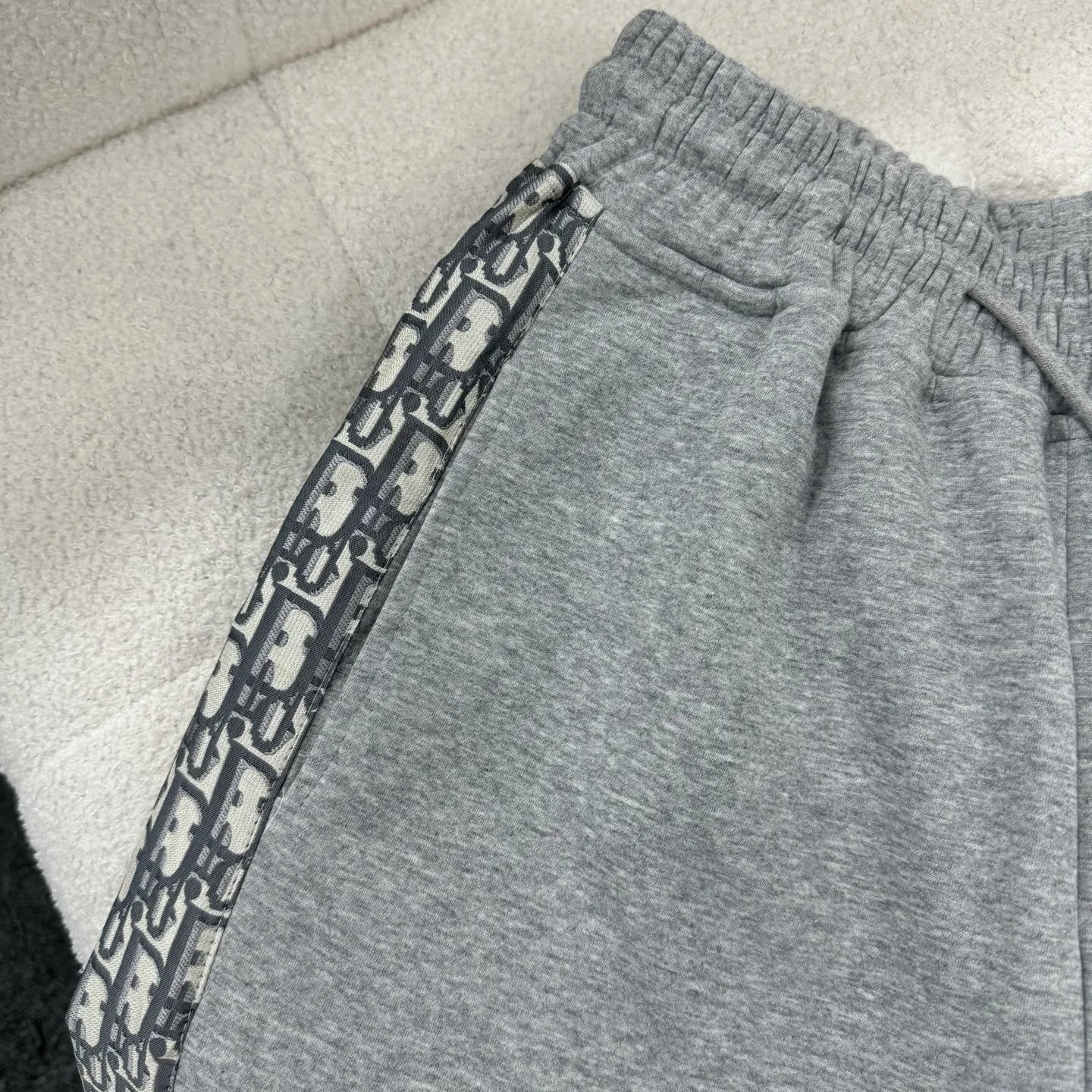 Dior Oblique Tape Sweatpants Navy Blue - 10