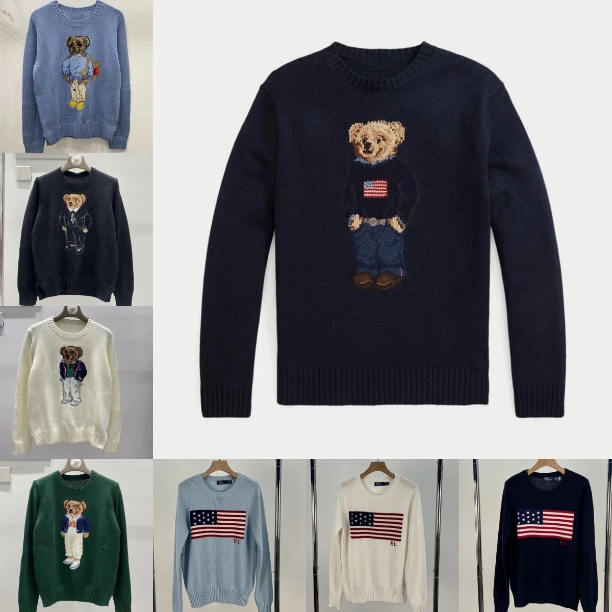 LSJ03- Fashionable and Versatile Autumn/Winter Sweater WhatsApp+86 159 8088 5450