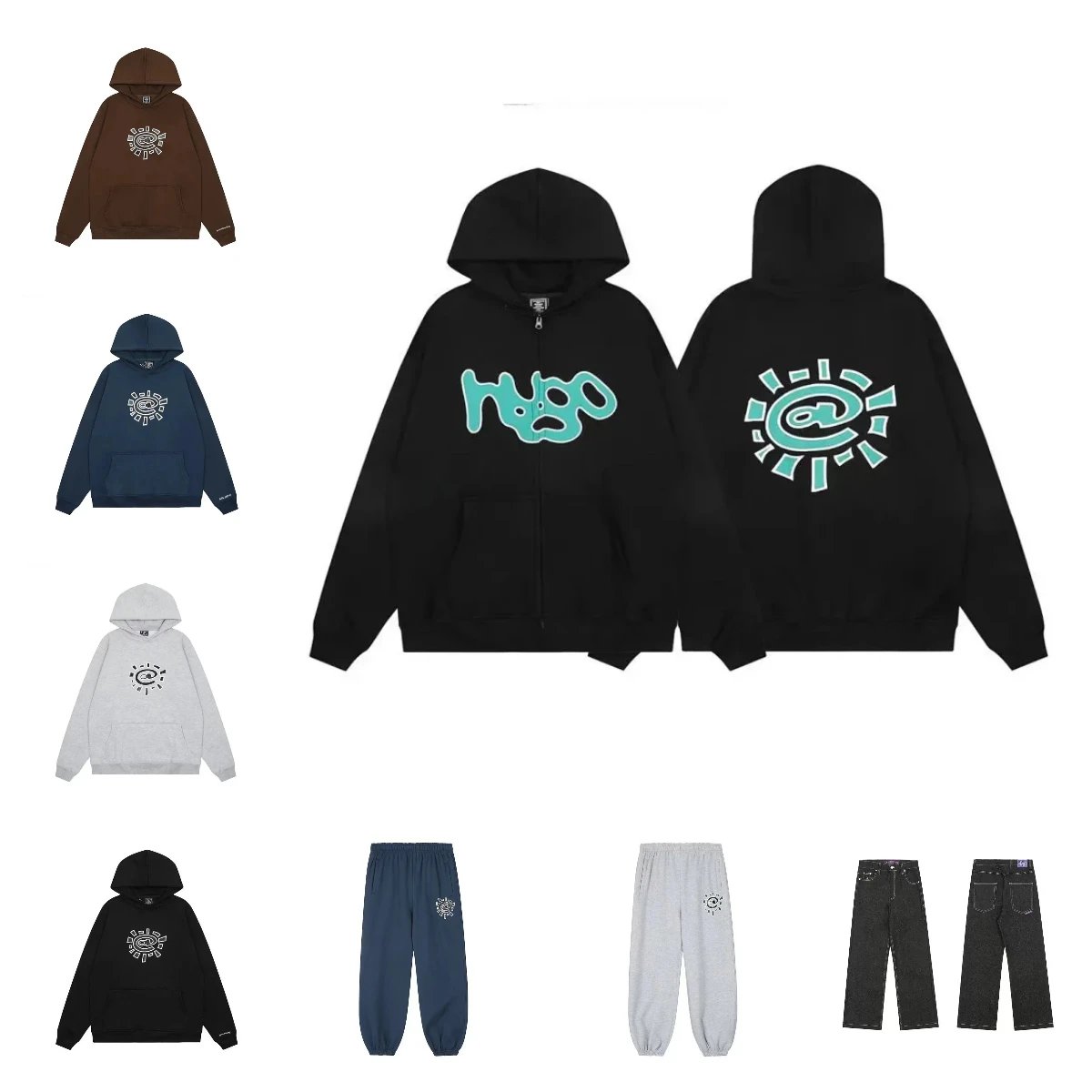 Adwysd Tracksuit Hoodies & Pan