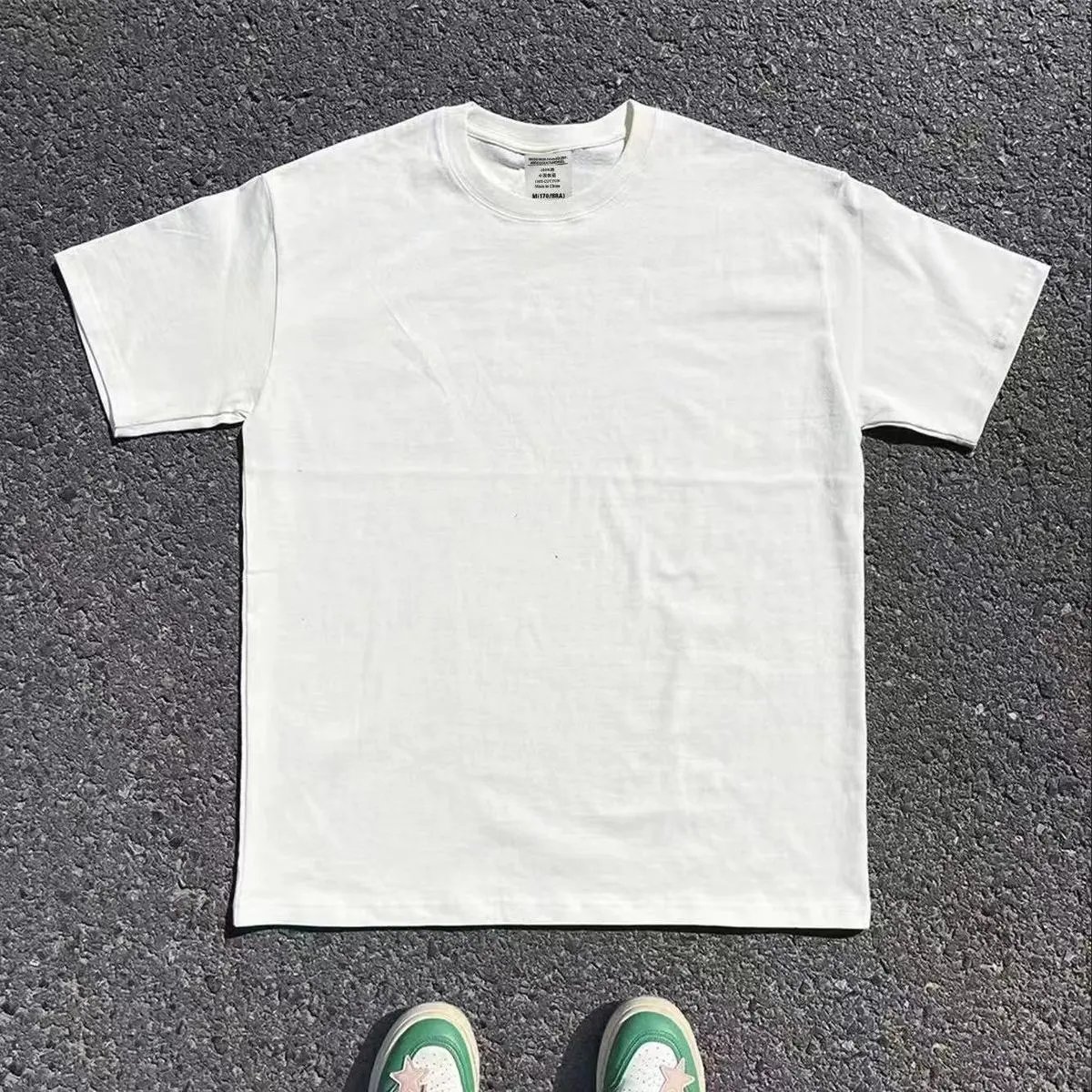 Polo Ralph Lauren T-Shirts Classic Pony Crewneck — Solid color T 06