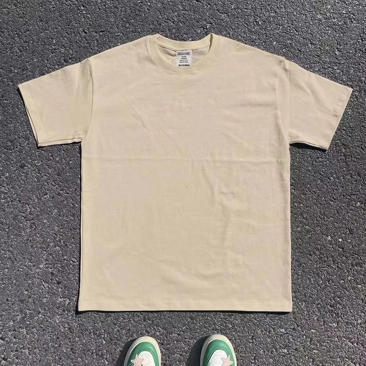 Polo Ralph Lauren T-Shirts Classic Pony Crewneck — Solid color T 05