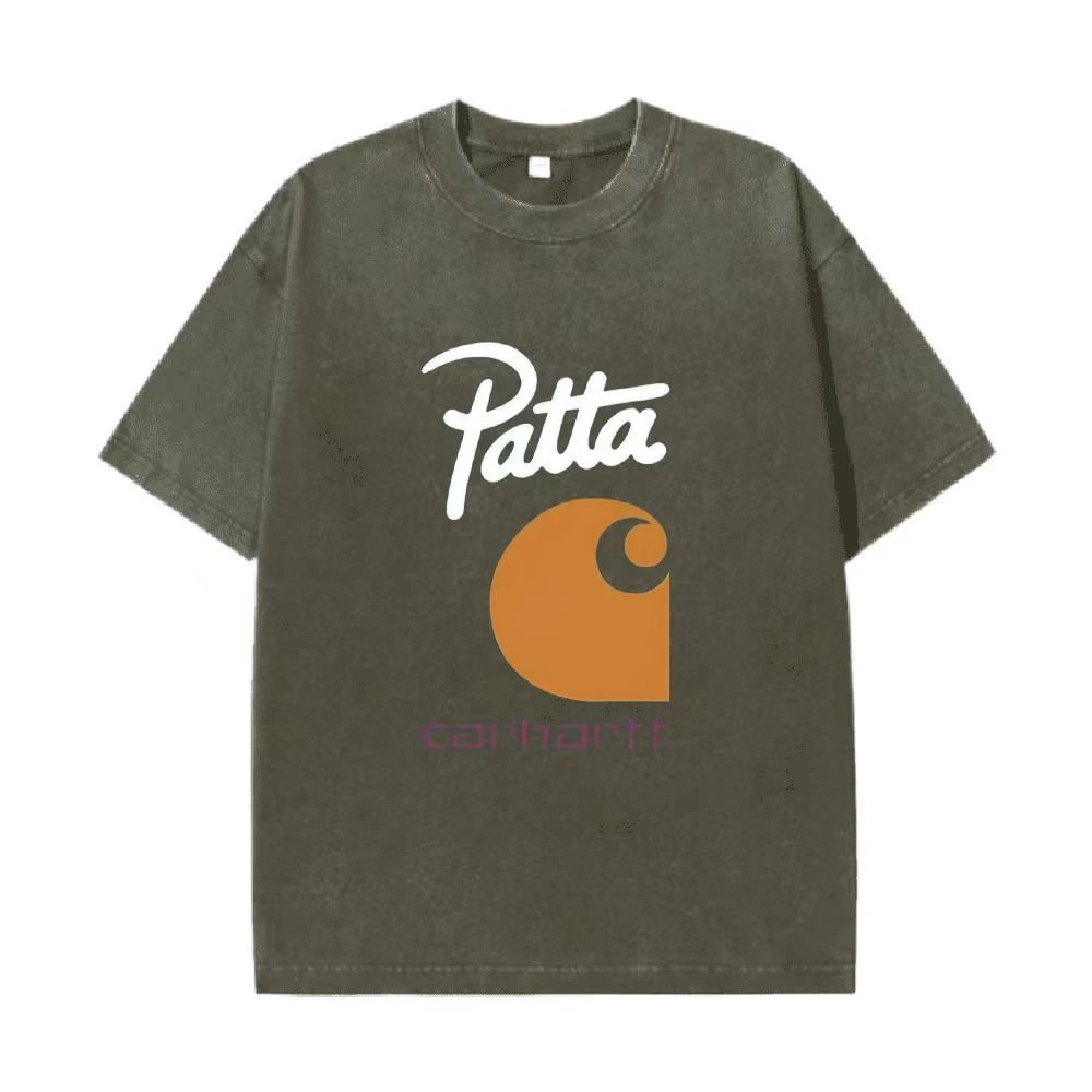 Carhartt T-Shirts Washed Oversized Graphic T-Shirt — BB-018
