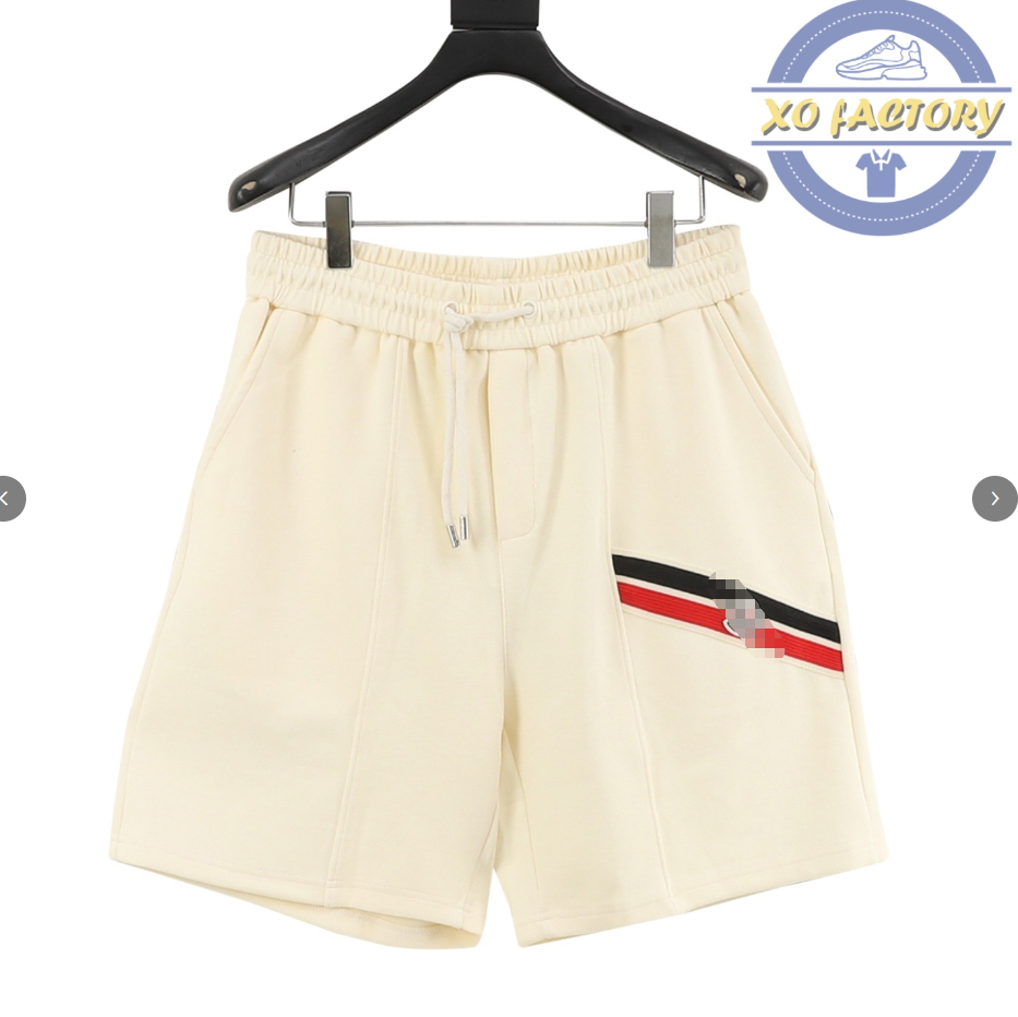 Beveled-Edge Knit Shorts Monogram
