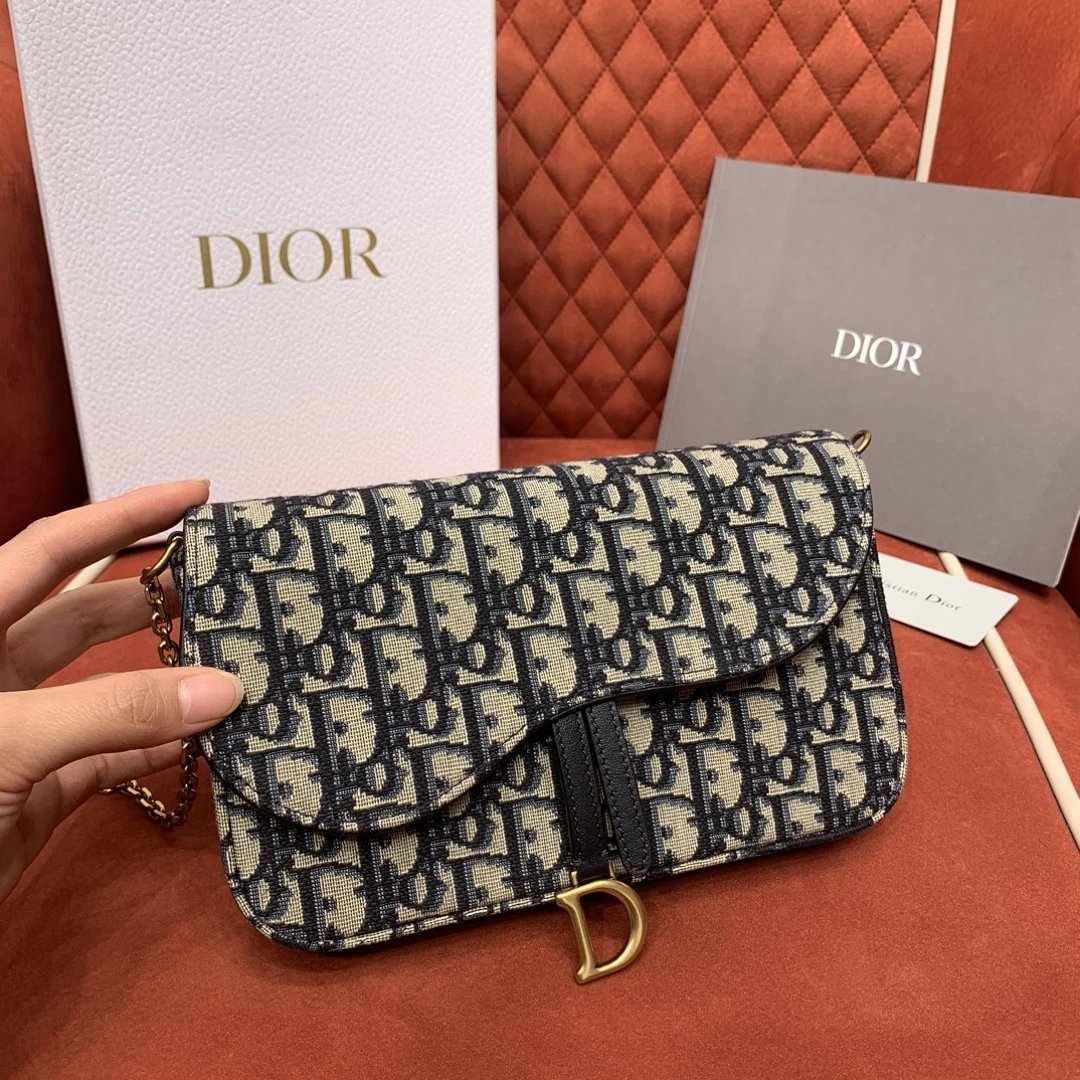 Dior Oblique Saddle Bag