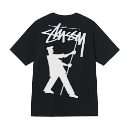 thumbnail for 2024 New Men's and Women's Short Sleeve T-Shirt Summer Men's Loose 270g Heavy High Quality T-Shirt 2