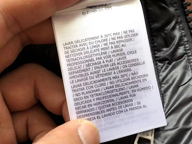 Moncler down jacket: seller detail photo 11