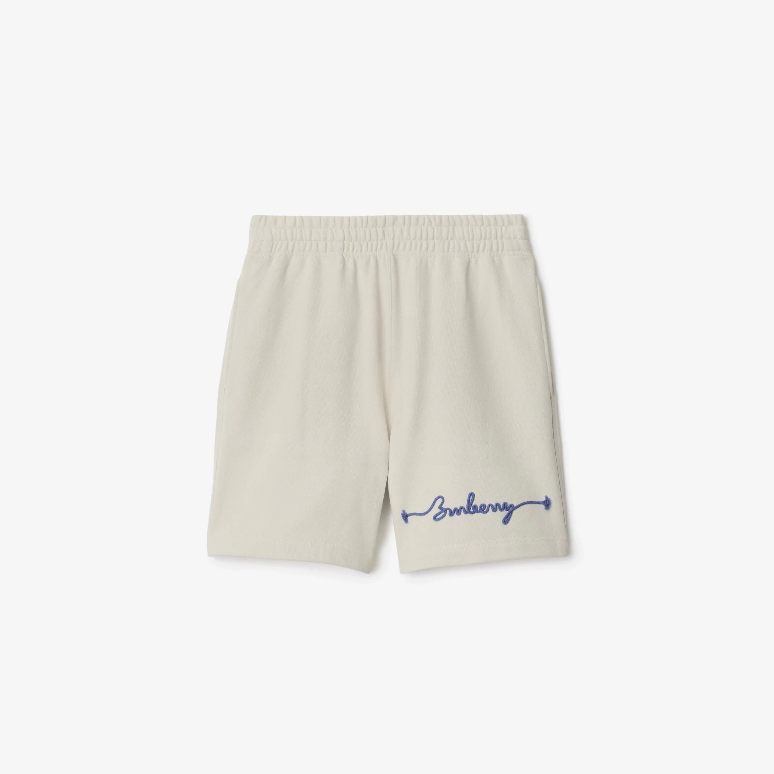 Ye Jie MADE has a pair of Morandi BBR self embroidered shorts with looped fabric and heavy thickness