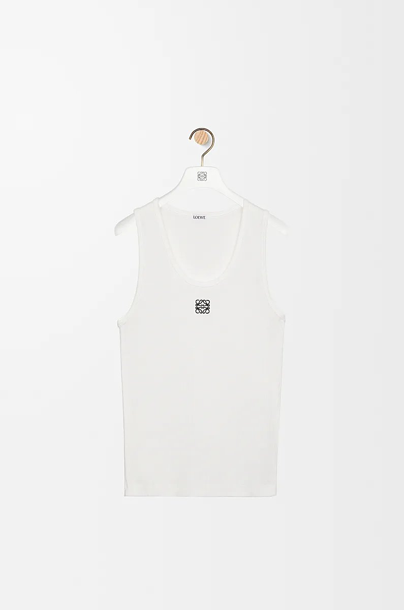 Ye Jie MADE Luo Family's Self made Versatile Small LOGO Embroidered Tank Top for Men