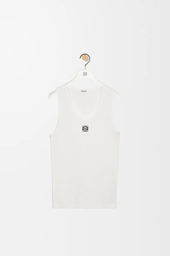 Ye Jie MADE Luo Family's Self made Versatile Small LOGO Embroidered Tank Top for Men