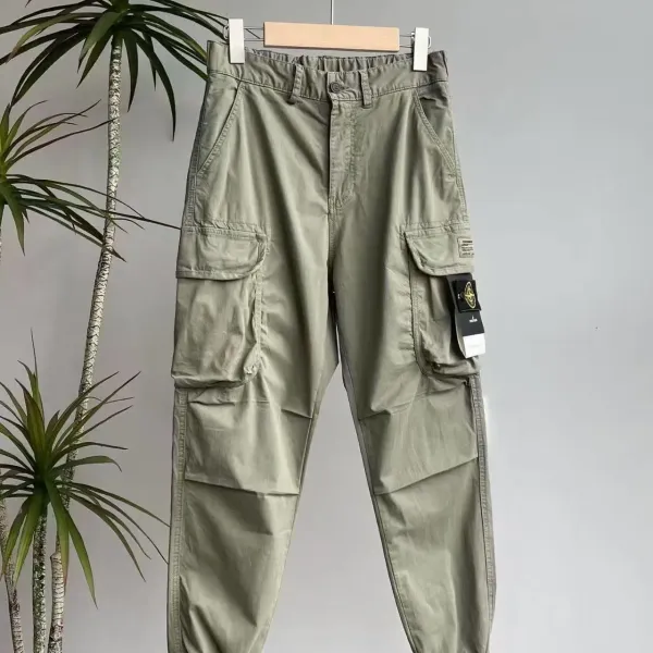 Stone Island Cargo Pants Army Green Pants - 1
