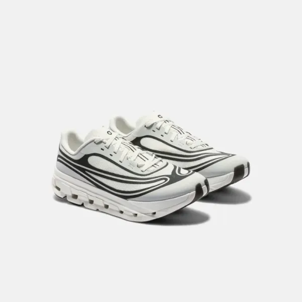 On Cloudmonster Black White Sneakers - 8