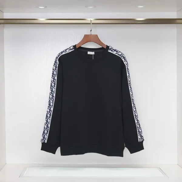 Dior Oblique Monogram Velvet Hoodie Black - 9