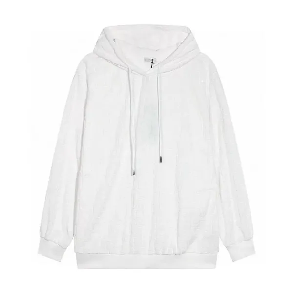 Dior Oblique Monogram Velvet Hoodie Black - 14
