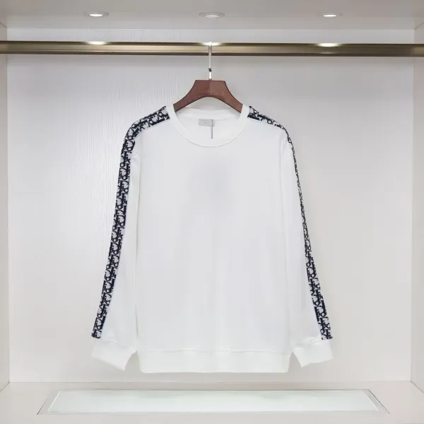 Dior Oblique Monogram Velvet Hoodie Black - 10