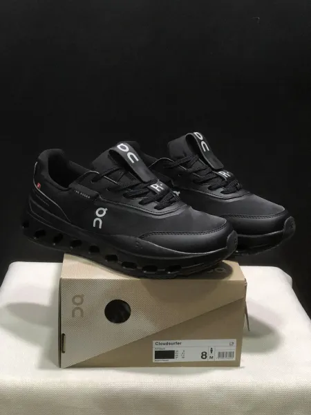 On Cloudmonster Black White Sneakers - 7