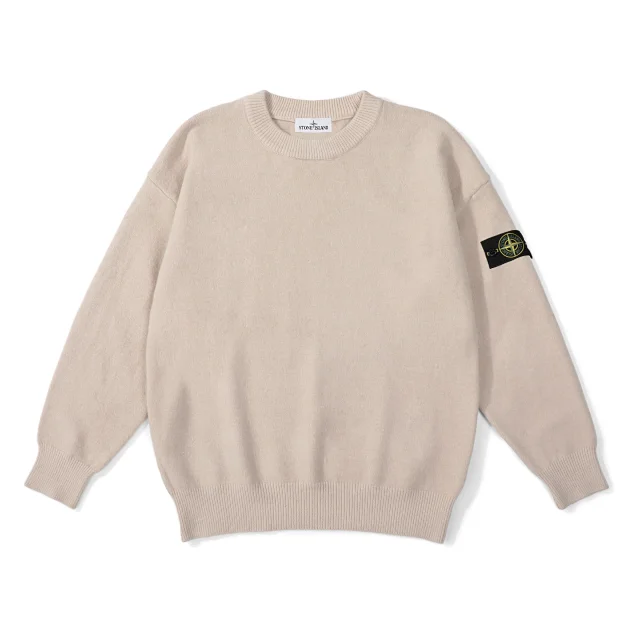 Stone Island Hoodies & Sweatshirts Half-Zip Fleece Sweatshirt with Compass Sleeve Patch product detail image 2