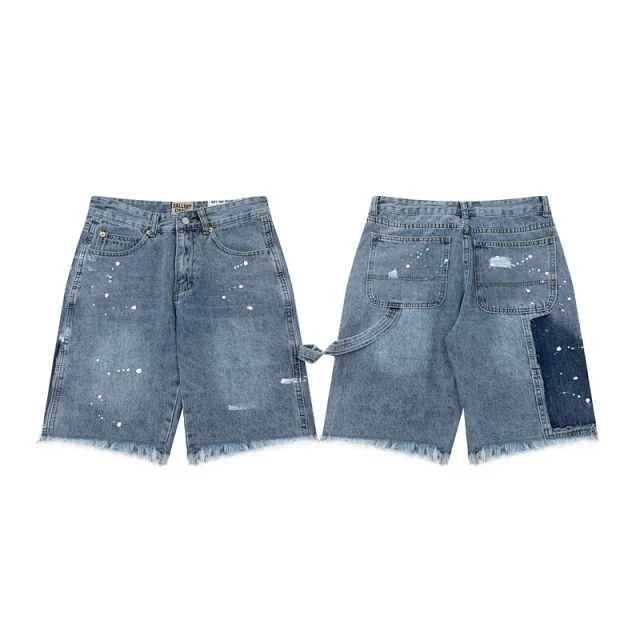 Gallery Dept. Shorts Frayed distressed denim product detail image 6