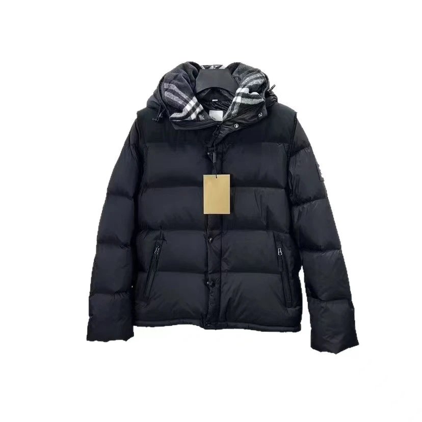 Burberry London England Down Jacket Black - 4