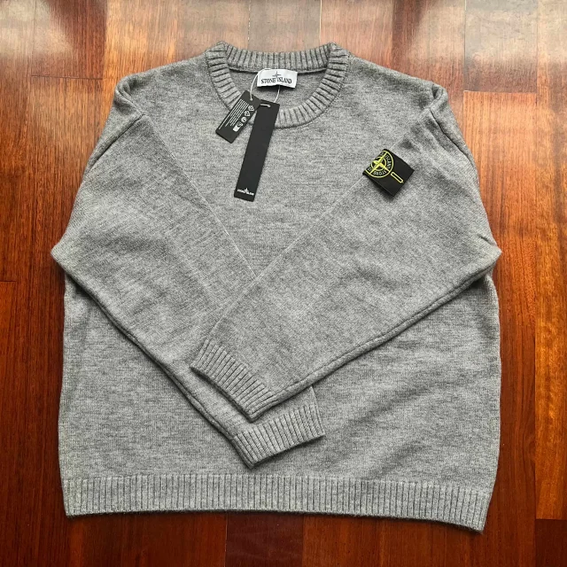 Stone Island Hoodies & Sweatshirts Half-Zip Fleece Sweatshirt with Compass Sleeve Patch product detail image 3