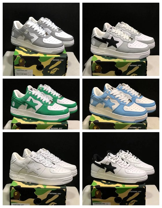 B p Sta low cut trendy board shoes P1