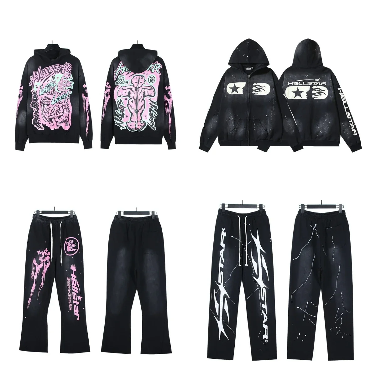 PrintHoodieins Set