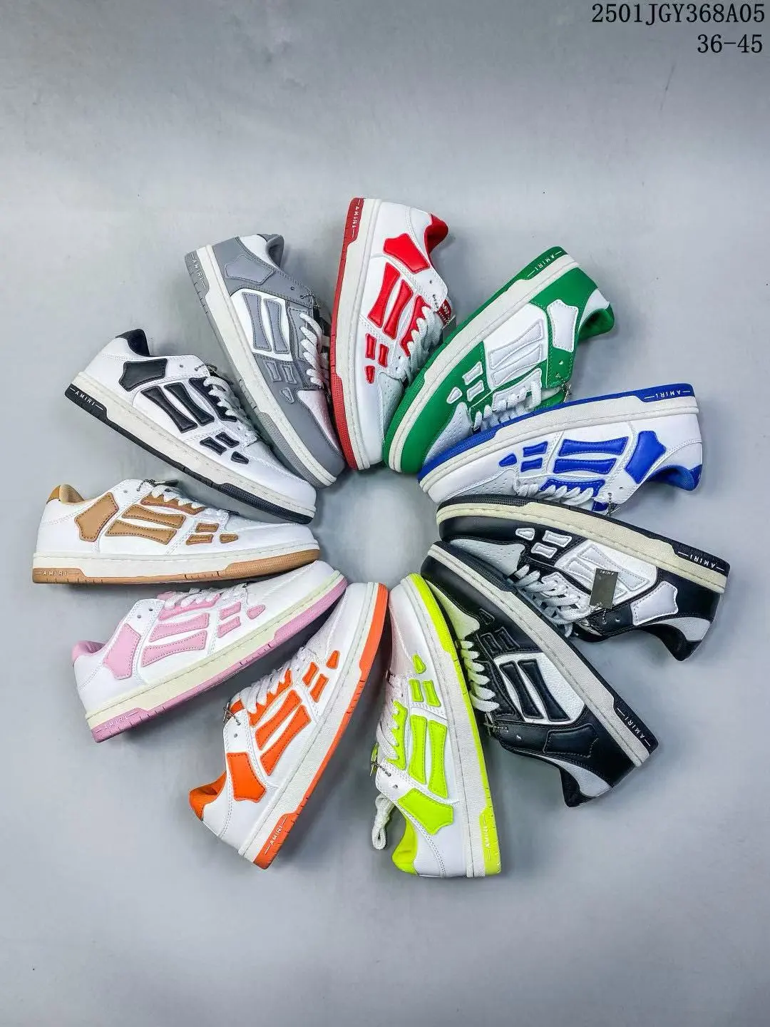 Amiri Skel-Top Low Shoes