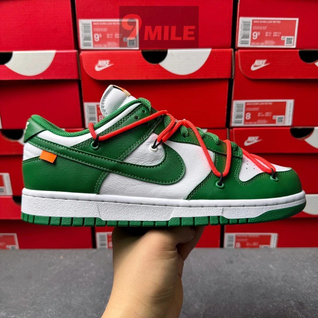 Nike Dunk Low Retro Brown and White Sneakers - 31