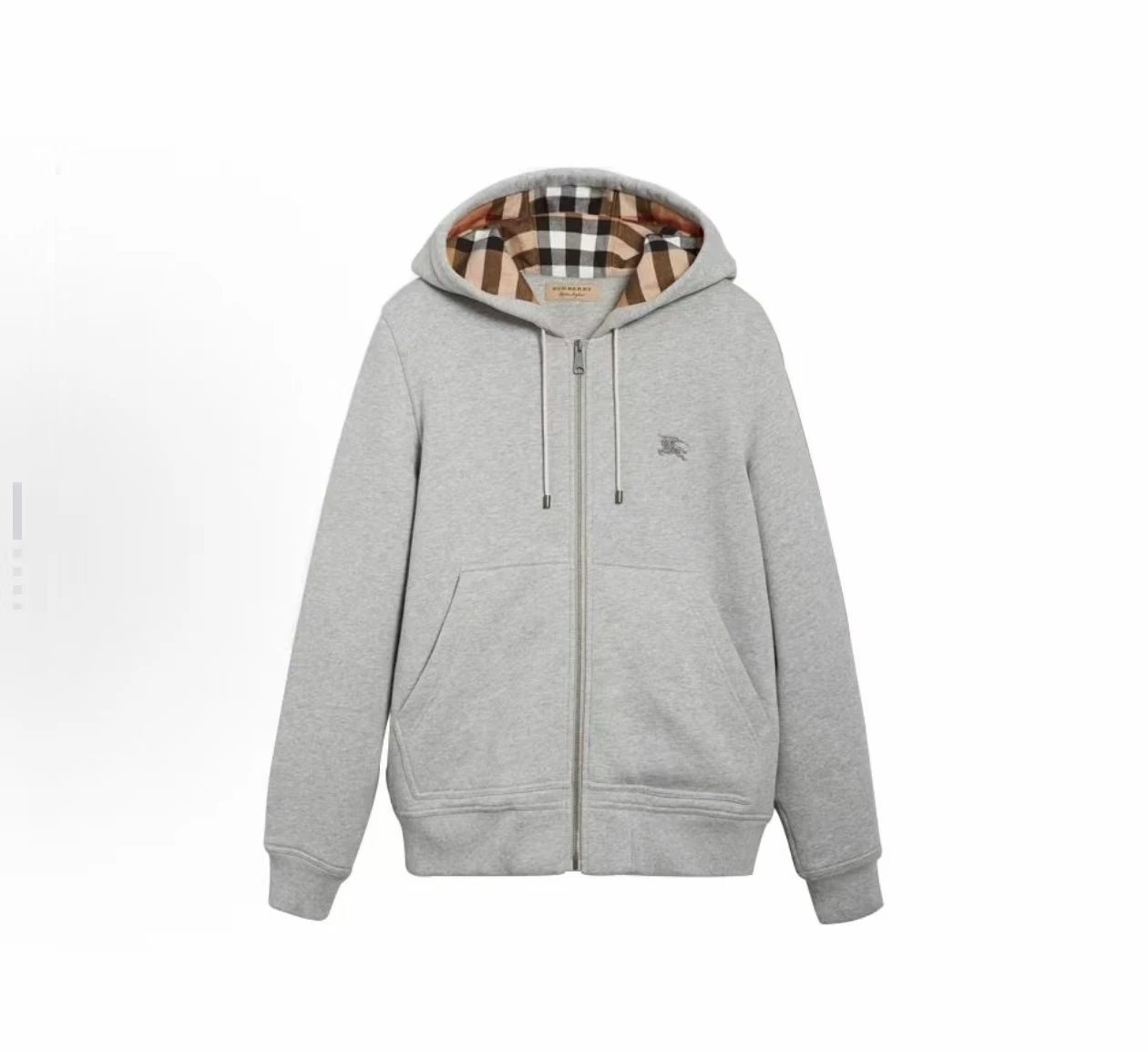 BBL Zip-Up Hoodie with Warhorse Design