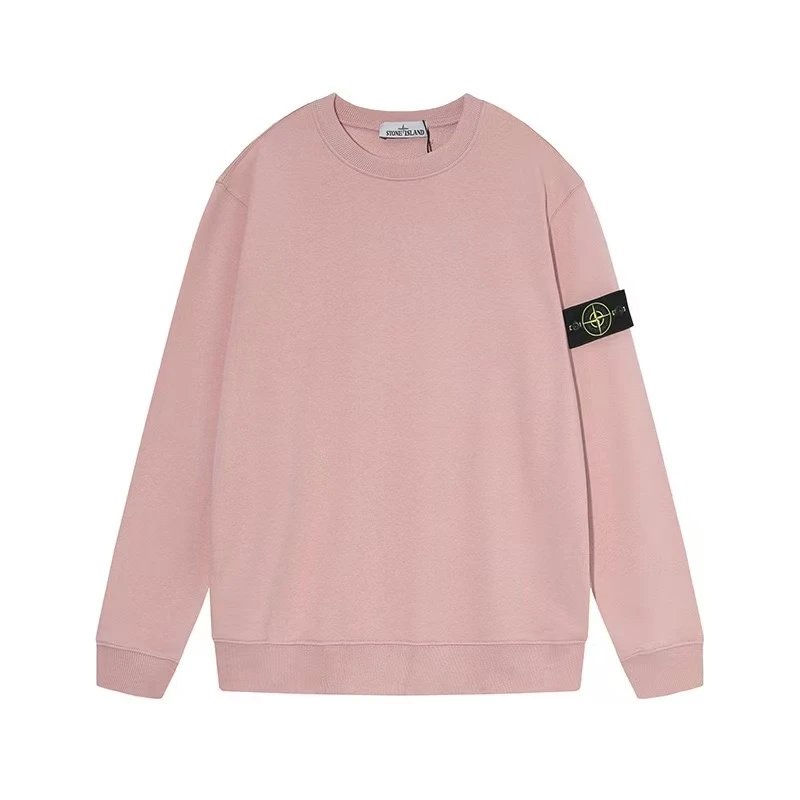 Round neck sweatshirt - pink