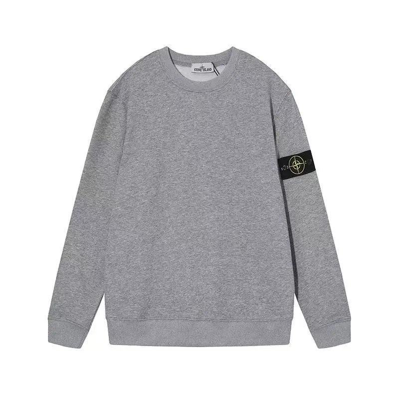 Round neck sweatshirt - gray