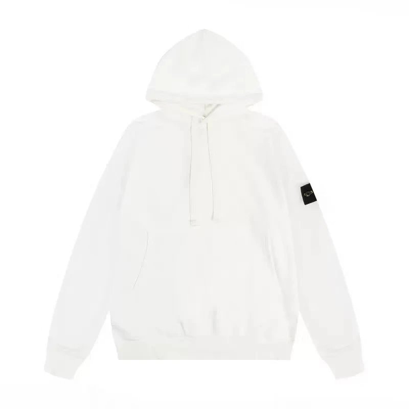 Hooded Hoodie - White