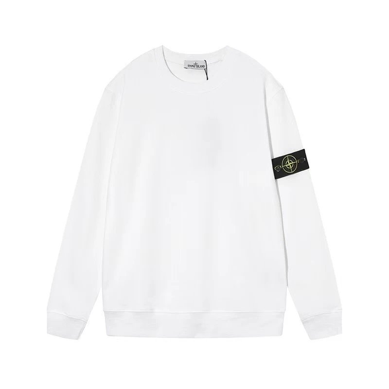 Round neck sweatshirt - white