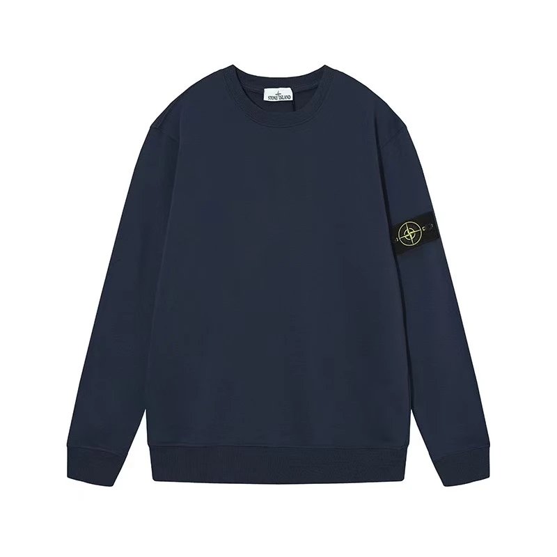 圆领卫衣-藏青色