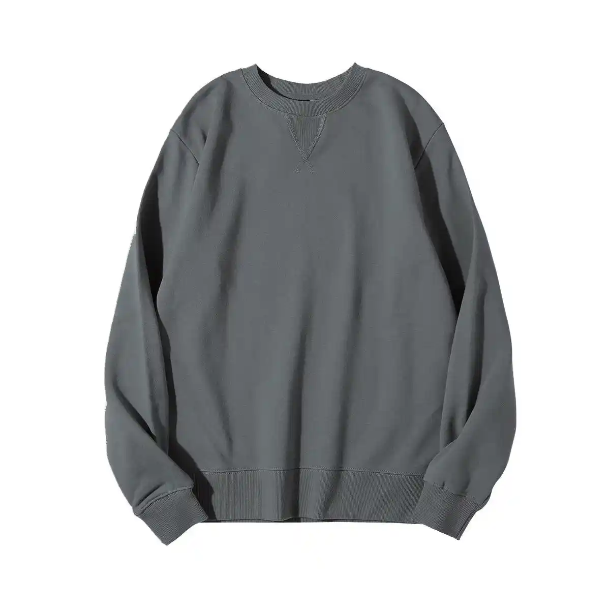 Black small leaf round neck sweater 201105-109Y