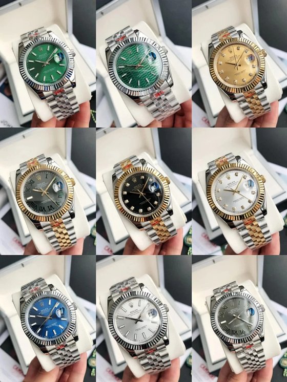 【 Factory Direct Sale 】 Ro*lex *Log, high-quality watch + Original packaging box Display