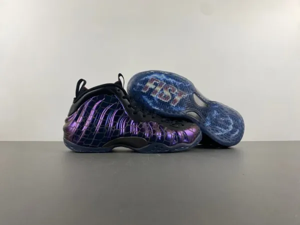 Nike Air Foamposite One 'Galaxy' Purple Blue Sneakers - 1