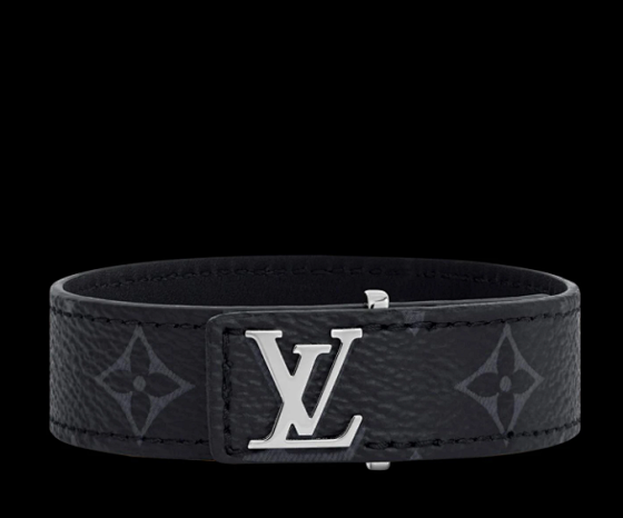 Black Belt Silver Logo Bracelet