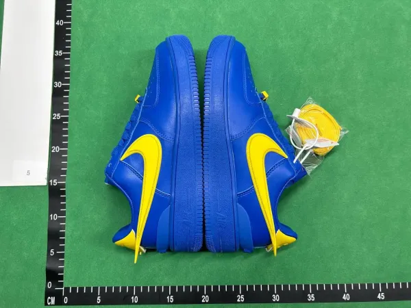 Off-White x Nike Air Force 1 Low Yellow Sneakers - 13
