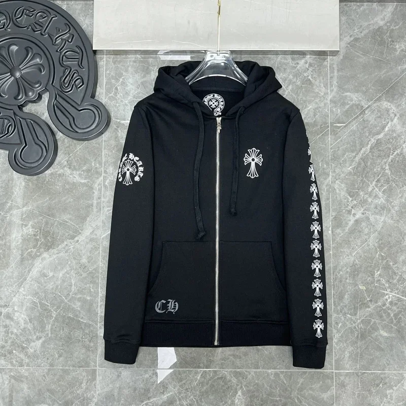 Chrome Hearts Zippered Hoodie