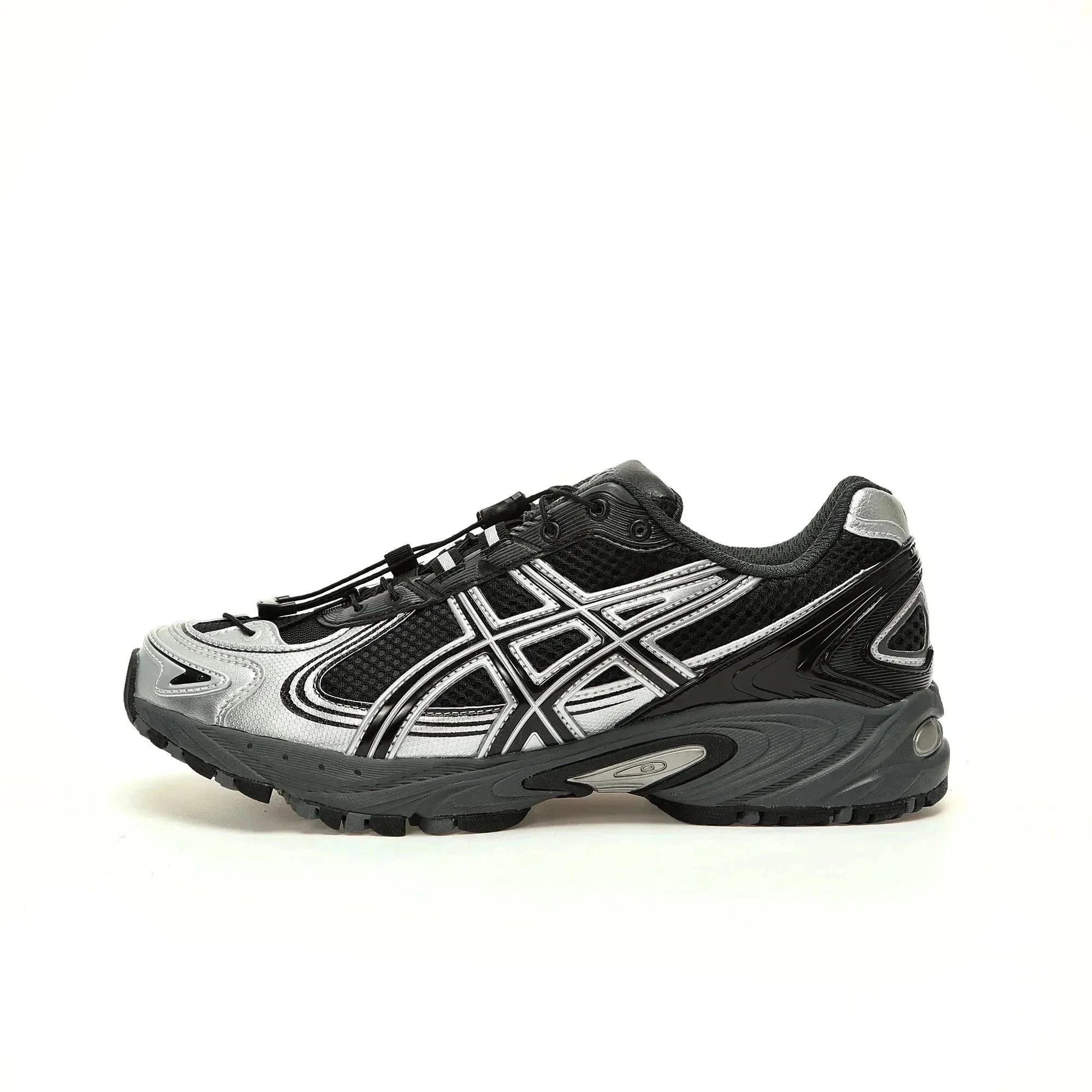 ASICS ASICS Gel-Kayano 16 Black/Silver Sneakers Black