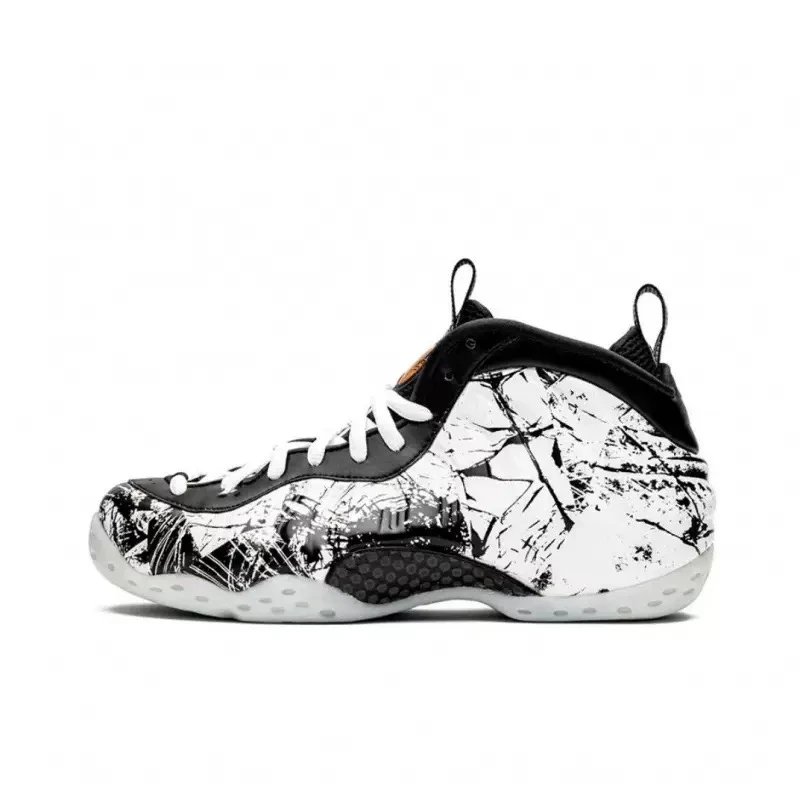 Nike Air Foamposite One Silver Metallic Purple Blue Black White Orange Red Floral