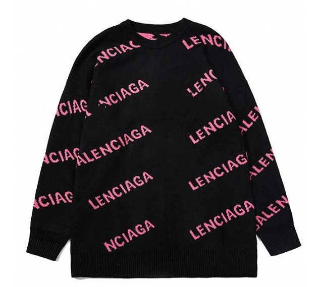 Balenciaga Pink Logo