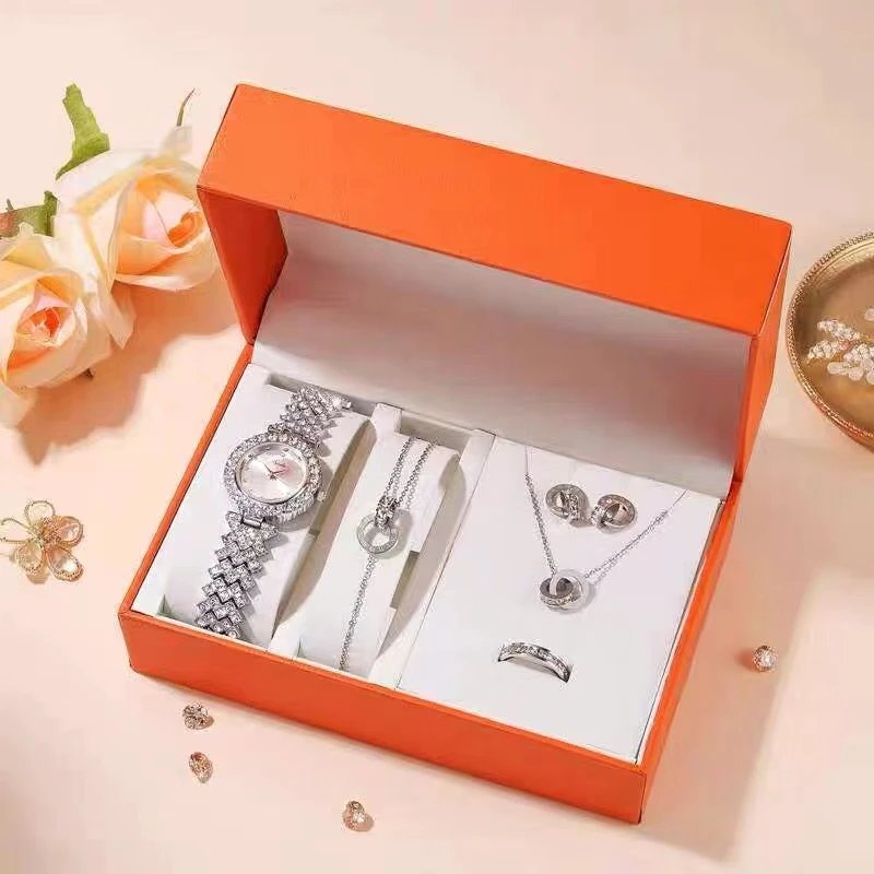 Masafei Watches Women's Watch and Jewelry Gift Set — JF-028