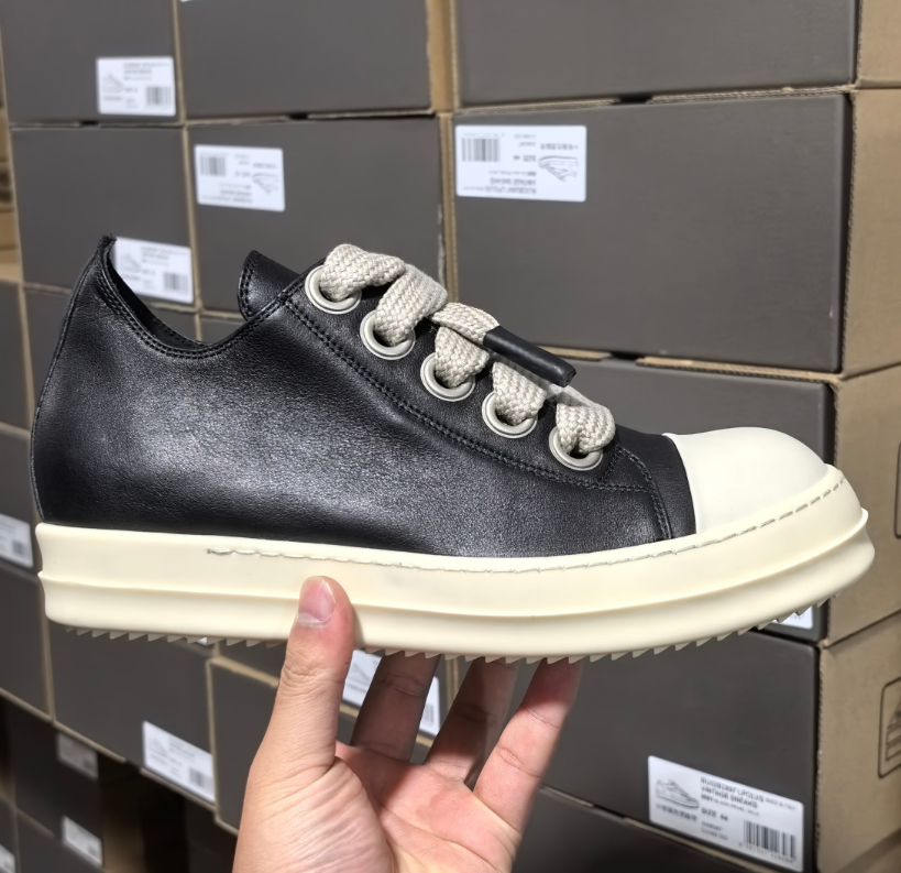 Rick Owens Black Sneakers