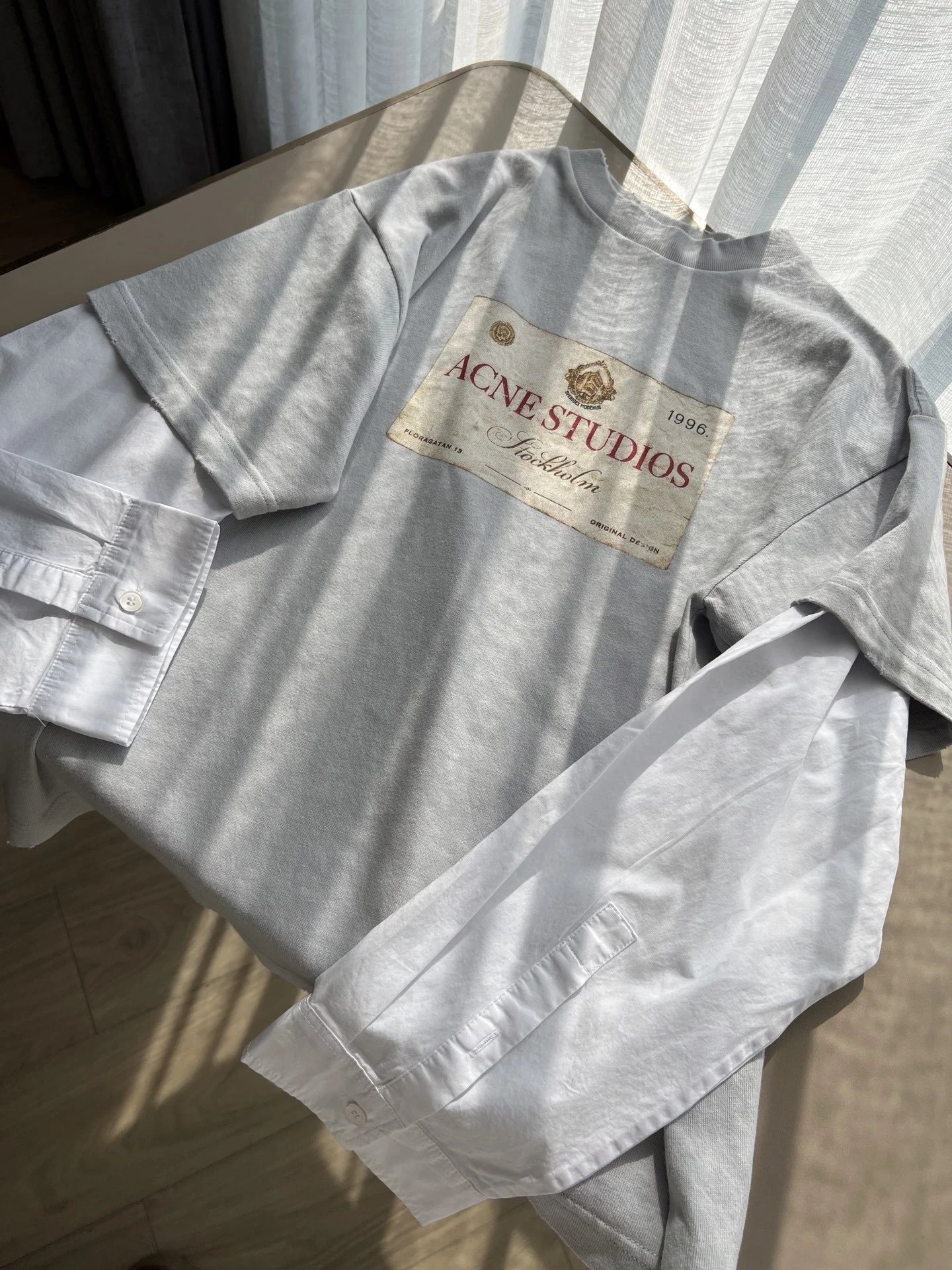 Acne Studios Grey T-Shirt